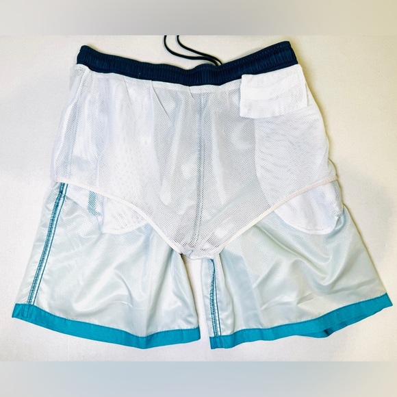 Calvin Klein CK Men’s Swimwear Beach Shorts/Trunks Blue Atlantic Us Size M - Picture 11 of 15
